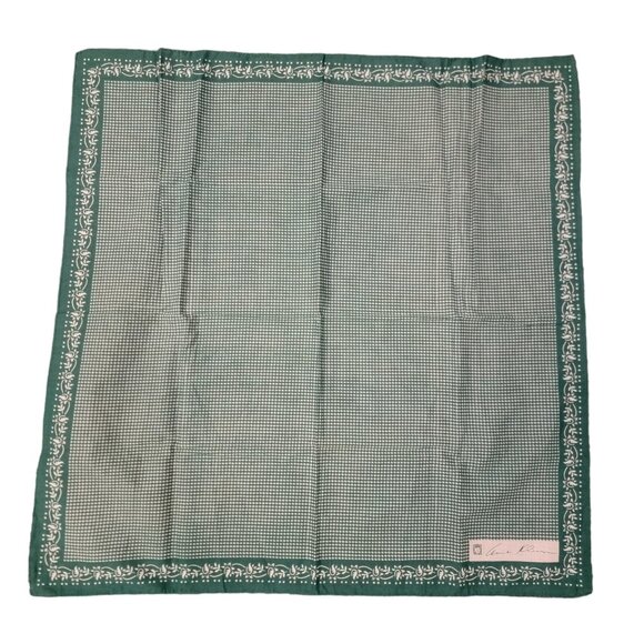 Vintage Anne Klein Scarf Square Polyester‎ Scarf 26 In Square - Picture 1 of 4